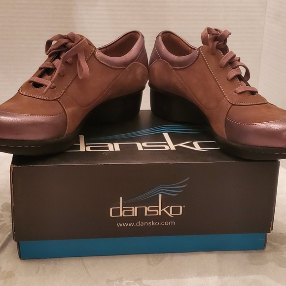 Dansko Loretta Women's Brown Leather Shoes Size 39 NEW - Picture 6 of 8